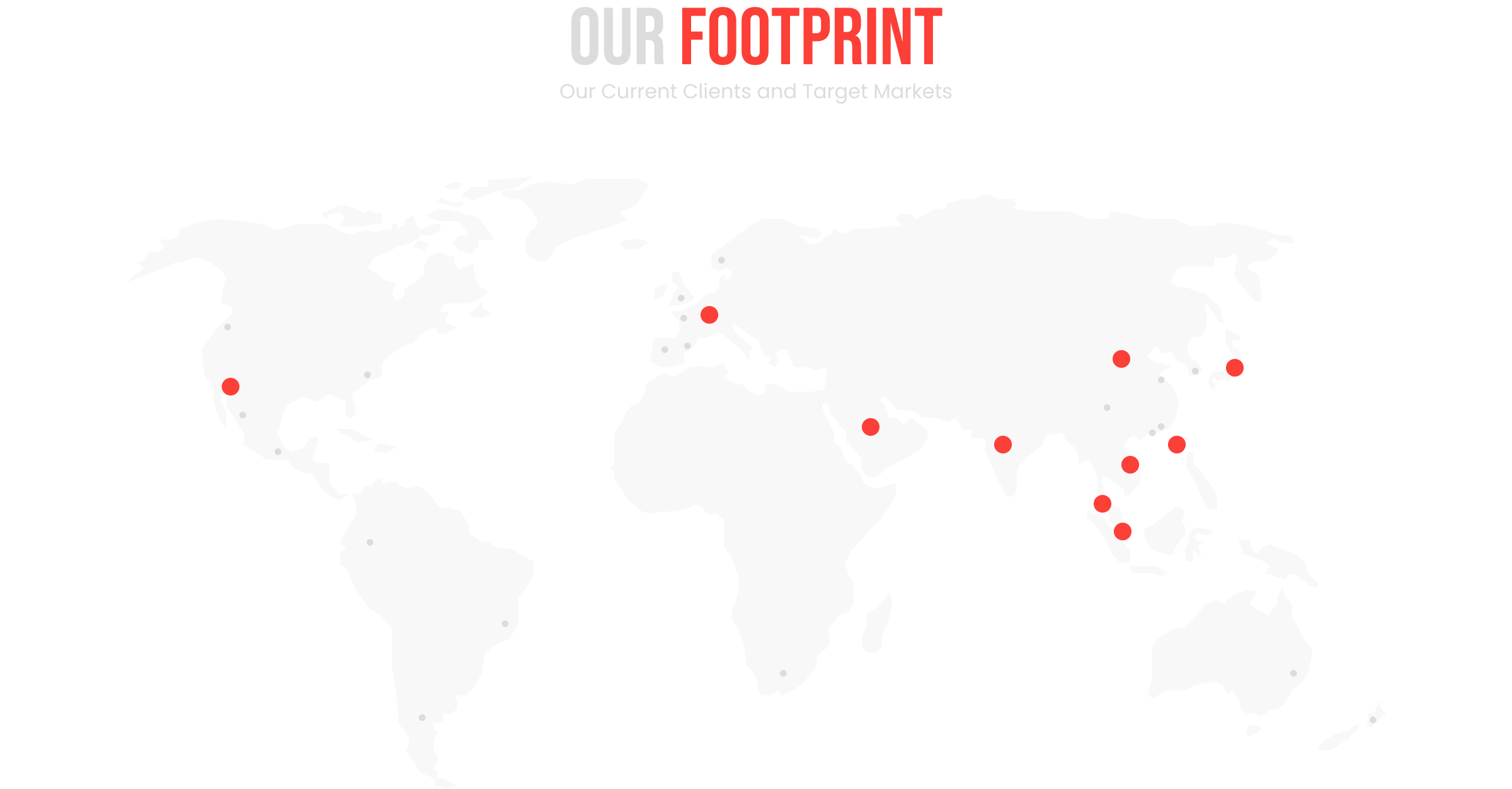 Our footprint